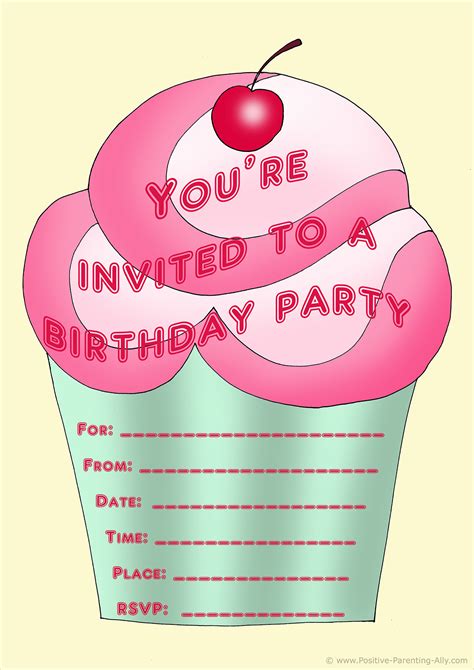 canvas birthday invitations|printable free birthday invites.